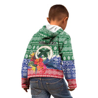 Personalised Torba Joyeux Noel Kid Hoodie Proud To Be a Ni-Van Sand Drawing Art - Polynesian Pride