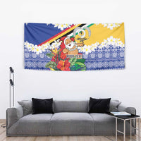 Personalised Torba Joyeux Noel Tapestry Proud To Be a Ni-Van Sand Drawing Art - Polynesian Pride