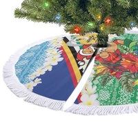 Torba Joyeux Noel Tree Skirt Proud To Be a Ni-Van Sand Drawing Art - Polynesian Pride