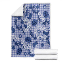 Mokihana Maile Ilima Leis Paniolo Palaka Blanket Hawaiian Polu Spirit - Polynesian Pride