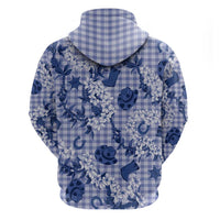 Mokihana Maile Ilima Leis Paniolo Palaka Hoodie Hawaiian Polu Spirit - Polynesian Pride