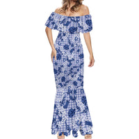 Mokihana Maile Ilima Leis Paniolo Palaka Mermaid Dress Hawaiian Polu Spirit - Polynesian Pride