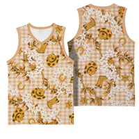 Mokihana Maile Ilima Leis Paniolo Palaka Basketball Jersey Hawaiian Kula Spirit - Polynesian Pride