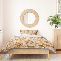 Mokihana Maile Ilima Leis Paniolo Palaka Bedding Set Hawaiian Kula Spirit - Polynesian Pride