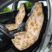 Mokihana Maile Ilima Leis Paniolo Palaka Car Seat Cover Hawaiian Kula Spirit - Polynesian Pride