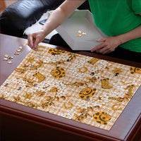 Mokihana Maile Ilima Leis Paniolo Palaka Puzzle Hawaiian Kula Spirit - Polynesian Pride