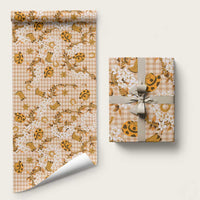 Mokihana Maile Ilima Leis Paniolo Palaka Wrapping Paper Hawaiian Kula Spirit - Polynesian Pride