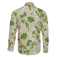 Mokihana Maile Ilima Leis Paniolo Palaka Family Matching Off The Shoulder Long Sleeve Dress and Hawaiian Shirt Hawaiian Omaomo Ala Spirit - Polynesian Pride