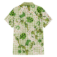 Mokihana Maile Ilima Leis Paniolo Palaka Family Matching Puletasi and Hawaiian Shirt Hawaiian Omaomo Ala Spirit - Polynesian Pride
