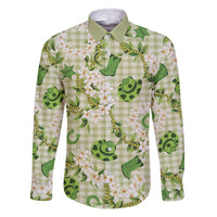 Mokihana Maile Ilima Leis Paniolo Palaka Family Matching Tank Maxi Dress and Hawaiian Shirt Hawaiian Omaomo Ala Spirit - Polynesian Pride