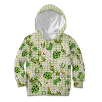 Mokihana Maile Ilima Leis Paniolo Palaka Kid Hoodie Hawaiian Omaomo Ala Spirit - Polynesian Pride