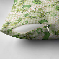 Mokihana Maile Ilima Leis Paniolo Palaka Pillow Cover Hawaiian Omaomo Ala Spirit - Polynesian Pride