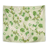 Mokihana Maile Ilima Leis Paniolo Palaka Tapestry Hawaiian Omaomo Ala Spirit - Polynesian Pride