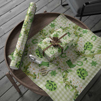 Mokihana Maile Ilima Leis Paniolo Palaka Wrapping Paper Hawaiian Omaomo Ala Spirit - Polynesian Pride