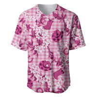 Mokihana Maile Ilima Leis Paniolo Palaka Baseball Jersey Hawaiian Omaomo Ulaula Spirit - Polynesian Pride
