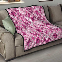 Mokihana Maile Ilima Leis Paniolo Palaka Quilt Hawaiian Omaomo Ulaula Spirit - Polynesian Pride