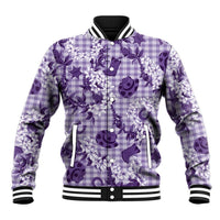 Mokihana Maile Ilima Leis Paniolo Palaka Baseball Jacket Hawaiian Poni Spirit - Polynesian Pride