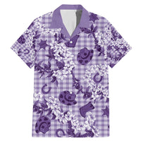 Mokihana Maile Ilima Leis Paniolo Palaka Family Matching Mermaid Dress and Hawaiian Shirt Hawaiian Poni Spirit - Polynesian Pride