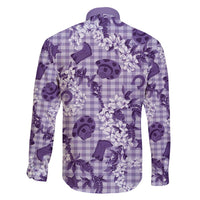 Mokihana Maile Ilima Leis Paniolo Palaka Family Matching Puletasi and Hawaiian Shirt Hawaiian Poni Spirit - Polynesian Pride