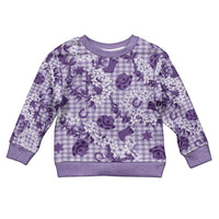 Mokihana Maile Ilima Leis Paniolo Palaka Kid Ugly Christmas Sweater Hawaiian Poni Spirit - Polynesian Pride