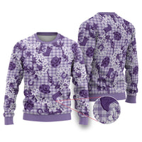 Mokihana Maile Ilima Leis Paniolo Palaka Ugly Christmas Sweater Hawaiian Poni Spirit - Polynesian Pride