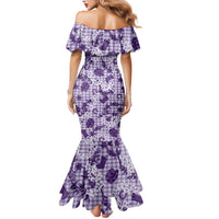 Mokihana Maile Ilima Leis Paniolo Palaka Mermaid Dress Hawaiian Poni Spirit - Polynesian Pride