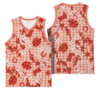 Mokihana Maile Ilima Leis Paniolo Palaka Basketball Jersey Hawaiian Ulaula Spirit - Polynesian Pride