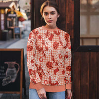 Mokihana Maile Ilima Leis Paniolo Palaka Ugly Christmas Sweater Hawaiian Ulaula Spirit - Polynesian Pride