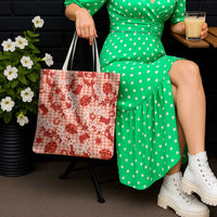 Mokihana Maile Ilima Leis Paniolo Palaka Tote Bag Hawaiian Ulaula Spirit - Polynesian Pride