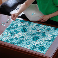 Mokihana Maile Ilima Leis Paniolo Palaka Puzzle Hawaiian Polu Opa Spirit - Polynesian Pride