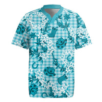 Mokihana Maile Ilima Leis Paniolo Palaka Rugby Jersey Hawaiian Polu Opa Spirit - Polynesian Pride