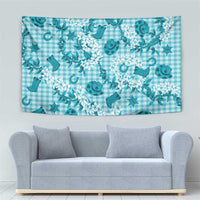 Mokihana Maile Ilima Leis Paniolo Palaka Tapestry Hawaiian Polu Opa Spirit - Polynesian Pride