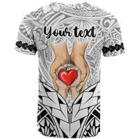 Custom Polynesian Fathers Day Gift For Dad T Shirt Super Father In The World Black Polynesian Pattern LT9 - Polynesian Pride