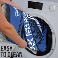 Fiji Rugby Pacific Custom Bathroom Set Pasifika Tapa Pattern - Polynesian Pride