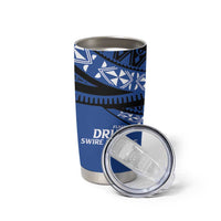 Fiji Rugby Pacific Custom Tumbler Cup Pasifika Tapa Pattern LT9 - Polynesian Pride