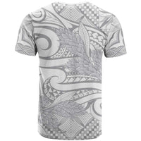 Lotu Tamaiti Samoa Siapo T Shirt White Sunday With Teuila Torch Ginger