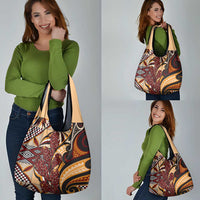 Vintage Samoa Siapo Grocery Bag With Teuila Torch Ginger