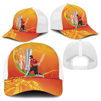 Cricket PNG East Asia-Pacific Mesh Trucker Cap Papua New Guinea Rise to Power - Polynesian Pride