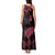 Personalised Polynesian Turtle Ribbon Tank Maxi Dress Think Pink Breast Cancer With Pacific Hibiscus LT9 - Polynesian Pride