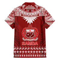 Toa Samoa Christmas Hawaiian Shirt Samoa Siva Tau Manuia Le Kerisimasi Red Vibe LT9 - Polynesian Pride