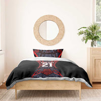 Custom New Zealand Bedding Set Maori Kiwiana Pattern Tukutuku Motif LT9 - Polynesian Pride