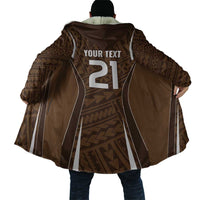 Custom Oceania Football Bula Fiji Cloak Polynesian Tribal Pattern