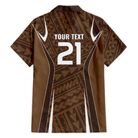 Custom Oceania Football Bula Fiji Hawaiian Shirt Polynesian Tribal Pattern LT9 - Polynesian Pride