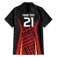 Custom Oceania Football Papua New Guinea Hawaiian Shirt Polynesian Tribal Pattern LT9 - Polynesian Pride