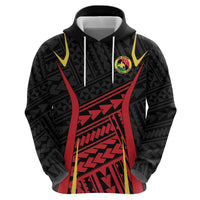 Custom Oceania Football Papua New Guinea Hoodie Polynesian Tribal Pattern LT9 - Polynesian Pride