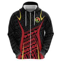 Custom Oceania Football Papua New Guinea Hoodie Polynesian Tribal Pattern LT9 - Polynesian Pride