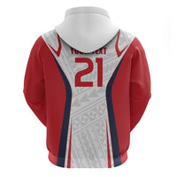 Custom Oceania Football Tahiti Hoodie Polynesian Tribal Pattern LT9 - Polynesian Pride