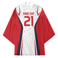 Custom Oceania Football Tahiti Kimono Polynesian Tribal Pattern