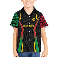Custom Oceania Football Vanuatu Hawaiian Shirt Polynesian Tribal Pattern LT9 - Polynesian Pride