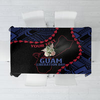 Personalized Guam 80th Anniversary Liberation Day Tablecloth Guahan Basic Seal